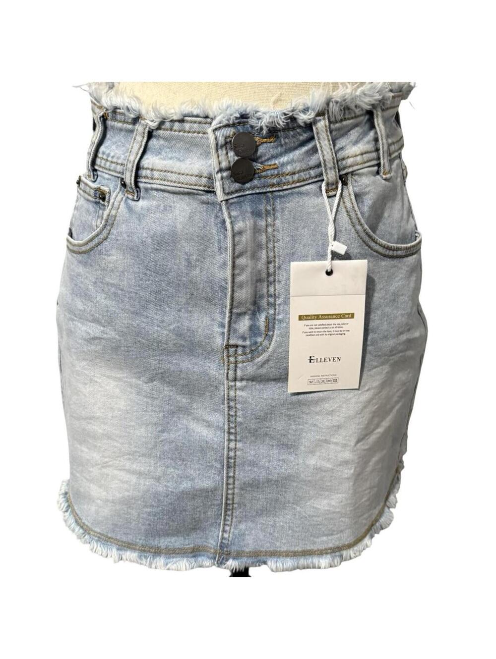 Elleven Blue Denim Jean Skirt - Size M